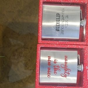 Christmas flask